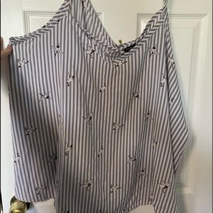 Torrid 4 Striped Tank